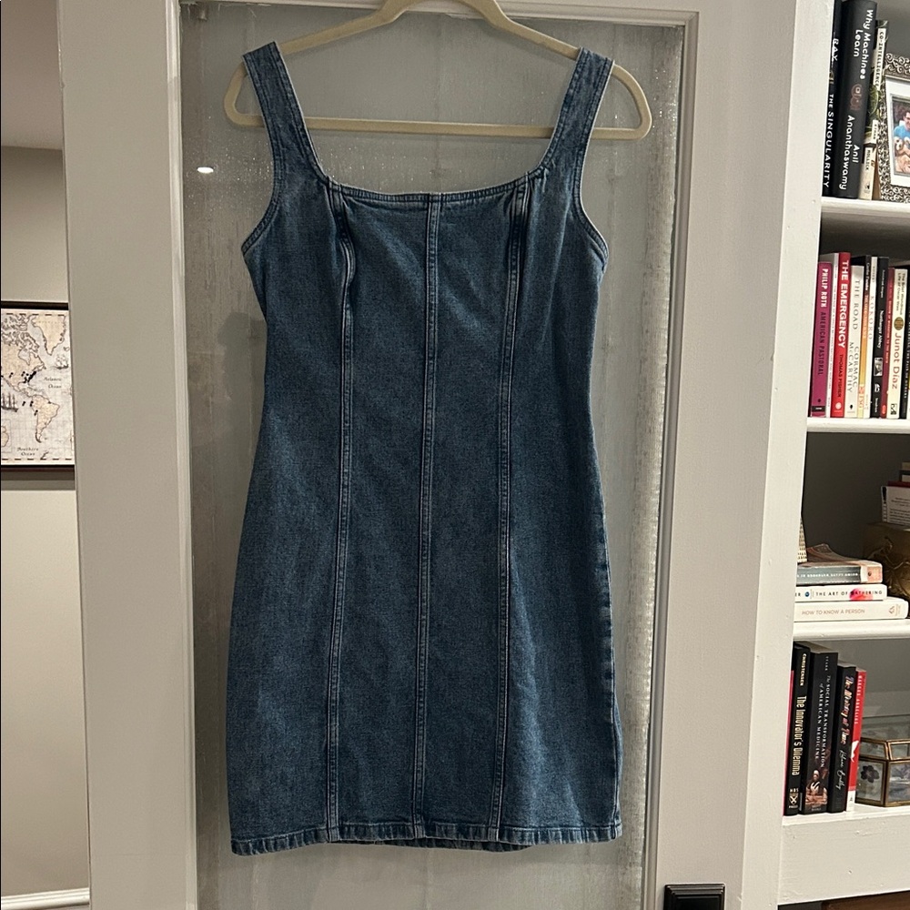 Abercrombie & Fitch Denim Blue Mini Dress